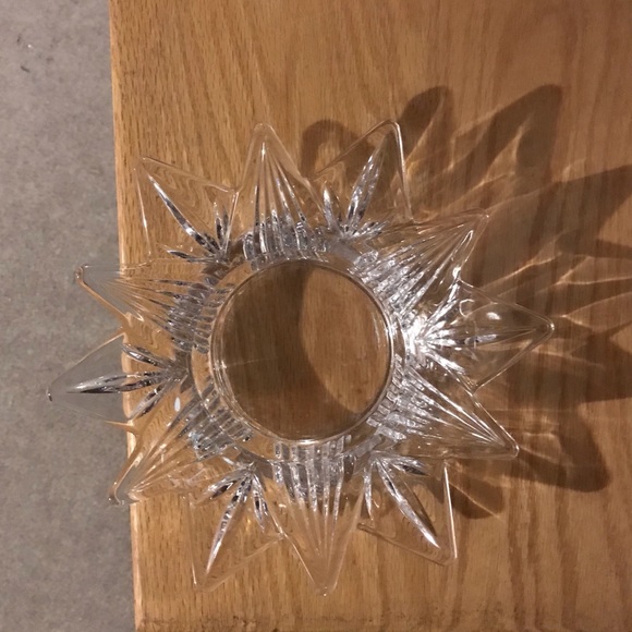Mikasa Starmist Clear Glass Crystal Candleholder - Picture 8 of 8